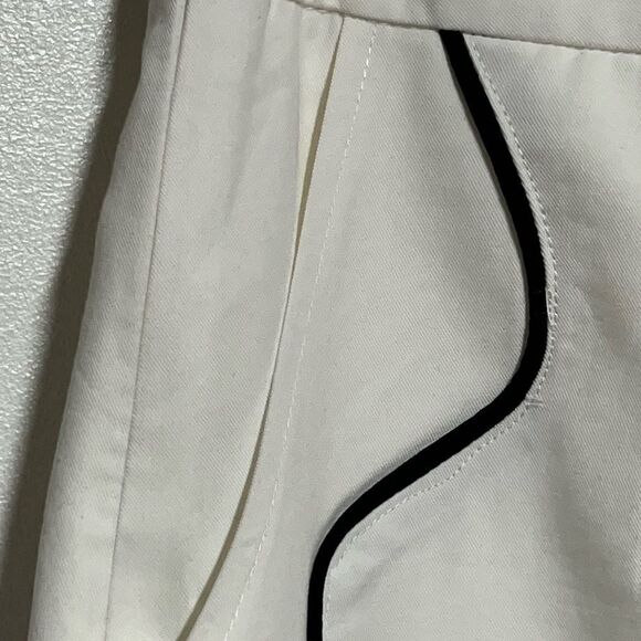 New YLLW the Label Marchesa White side Zip Coastal Shorts Sz M - Picture 5 of 5